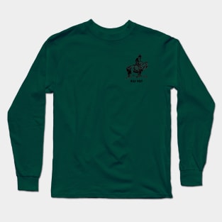 Western Era - Wild West Cowboy on Horseback 3 Long Sleeve T-Shirt